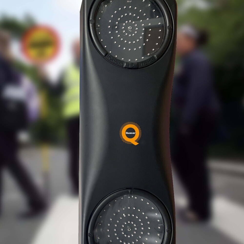 Quasar LED School Crossing Signals | Portland Traffic